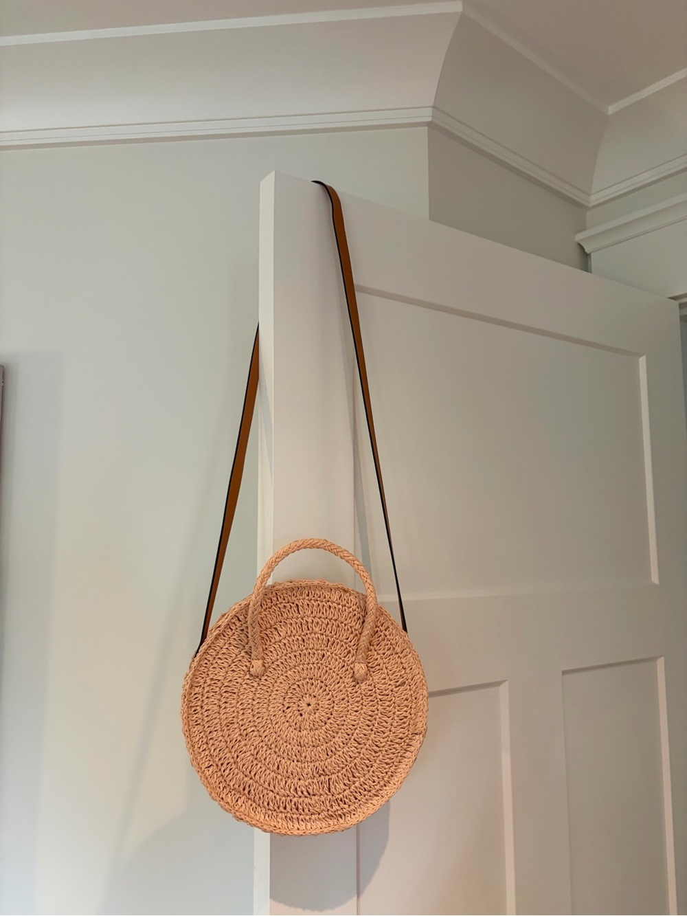 H&M Round Straw Fashion Crossbody Bag